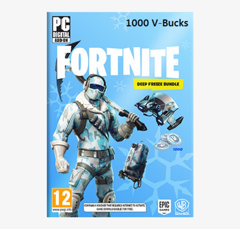 Fortnite Deep Freeze Bundle Pc, transparent png download