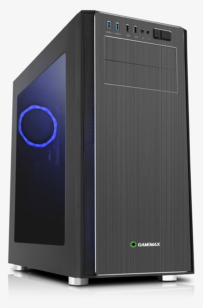 Game Max Vanguard Vr2 Brushed Alum Rgb Gaming Pc Case - Vanguard Vr2, transparent png download