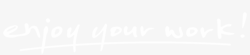 Enjoy Your Work Logo Black And White - Johns Hopkins Logo White, transparent png download