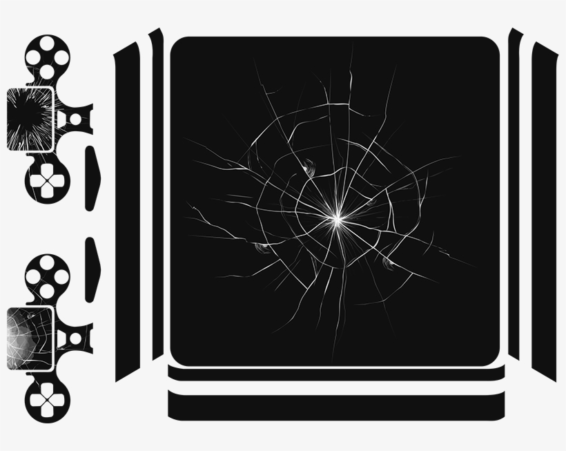 Wall Colour - Shark Teeth Plane Decal, transparent png download