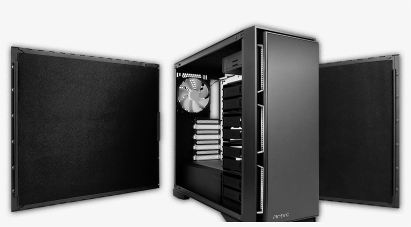 Antec Introduces The Latest P101 Silent Case Which - Pc Case Ces 2019, transparent png download