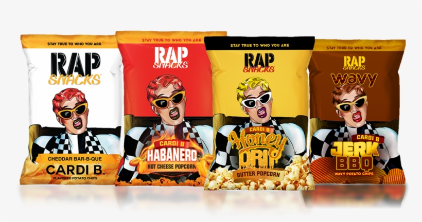 Rap Snacks Is Proud To Welcome Cardi B To The Rap Snacks - Snack, transparent png download