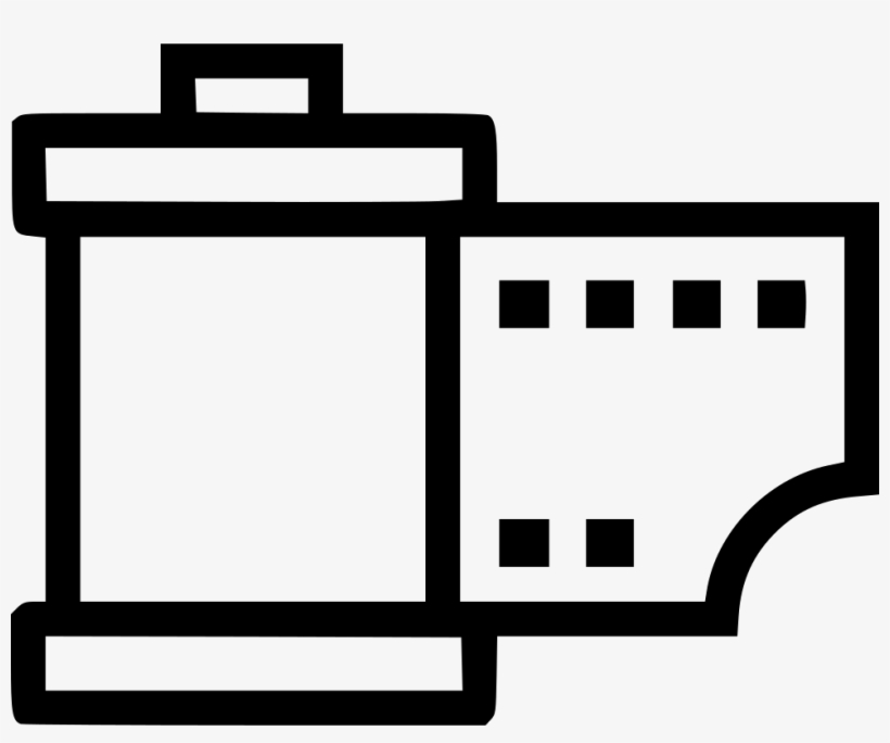 Camera Film Roll Comments - Film Photography Icon, transparent png download