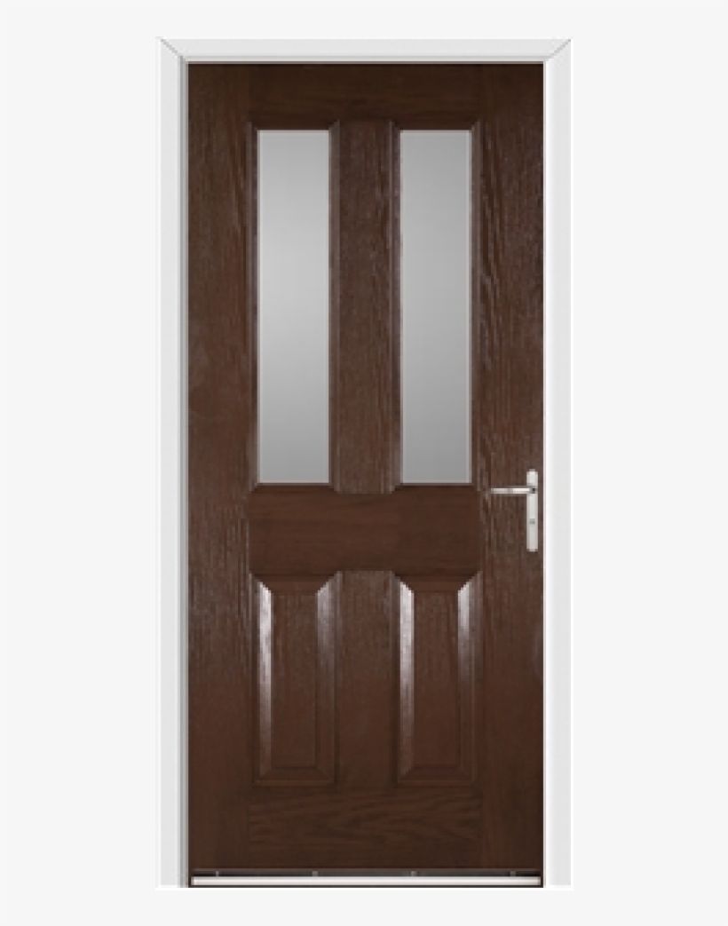 Windsor Redwood External Glazed Fire Door With Frame - Screen Door, transparent png download