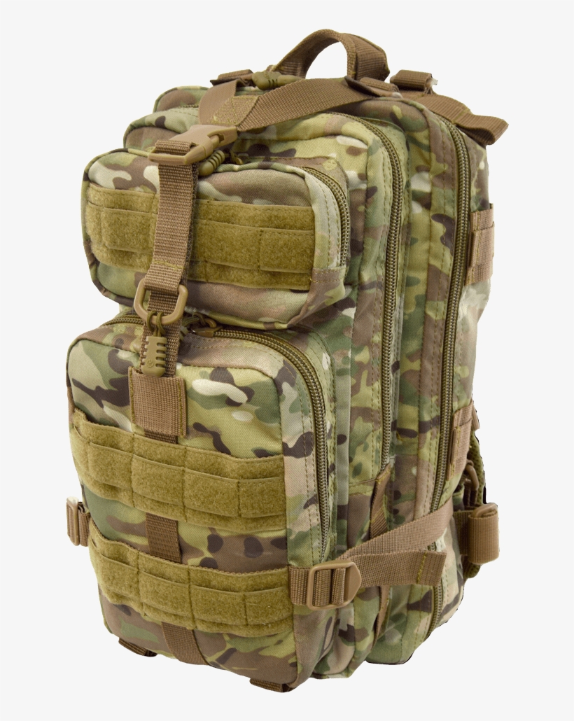 Backpack With Transparent Background - Multicam, transparent png download