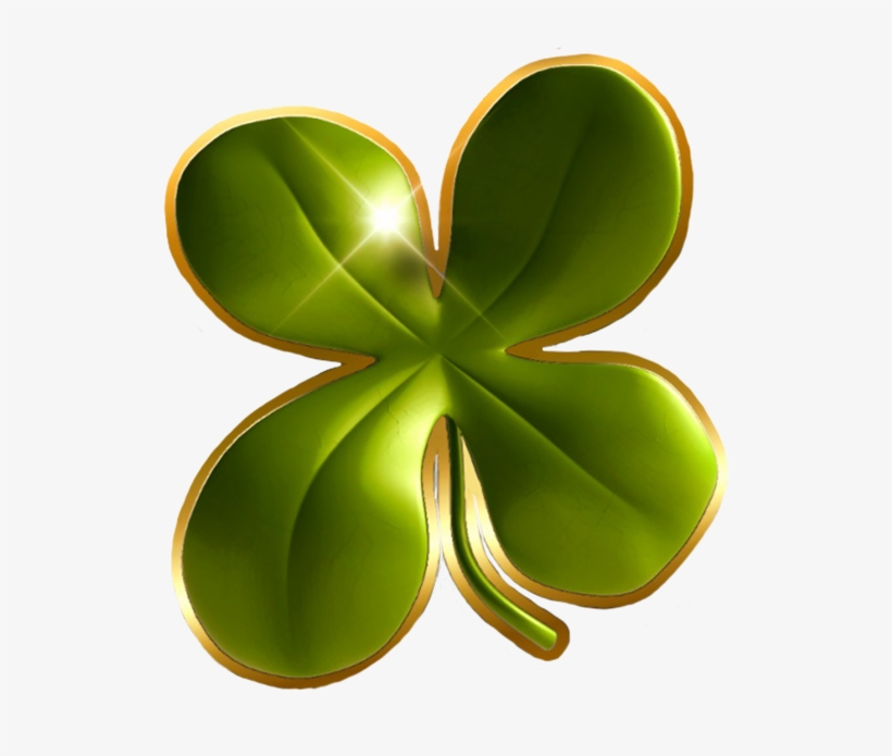 Leprechaun With Pipe - Shamrock, transparent png download