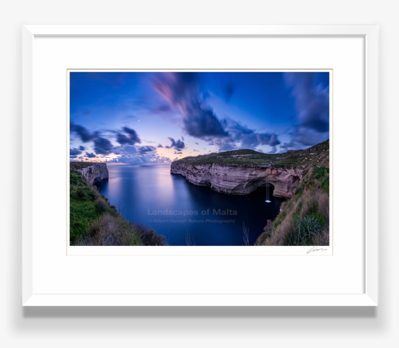 Seasonal Waterfall In Mtaħleb - Picture Frame, transparent png download