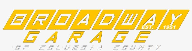 Broadway Garage Of Columbia County Inc - Graphics, transparent png download