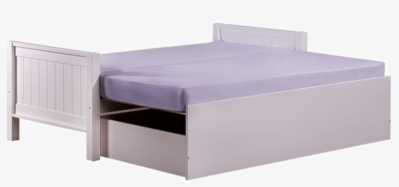 Auxiliar Elevada Transforma-se Em Cama De Casal - Bed Frame, transparent png download