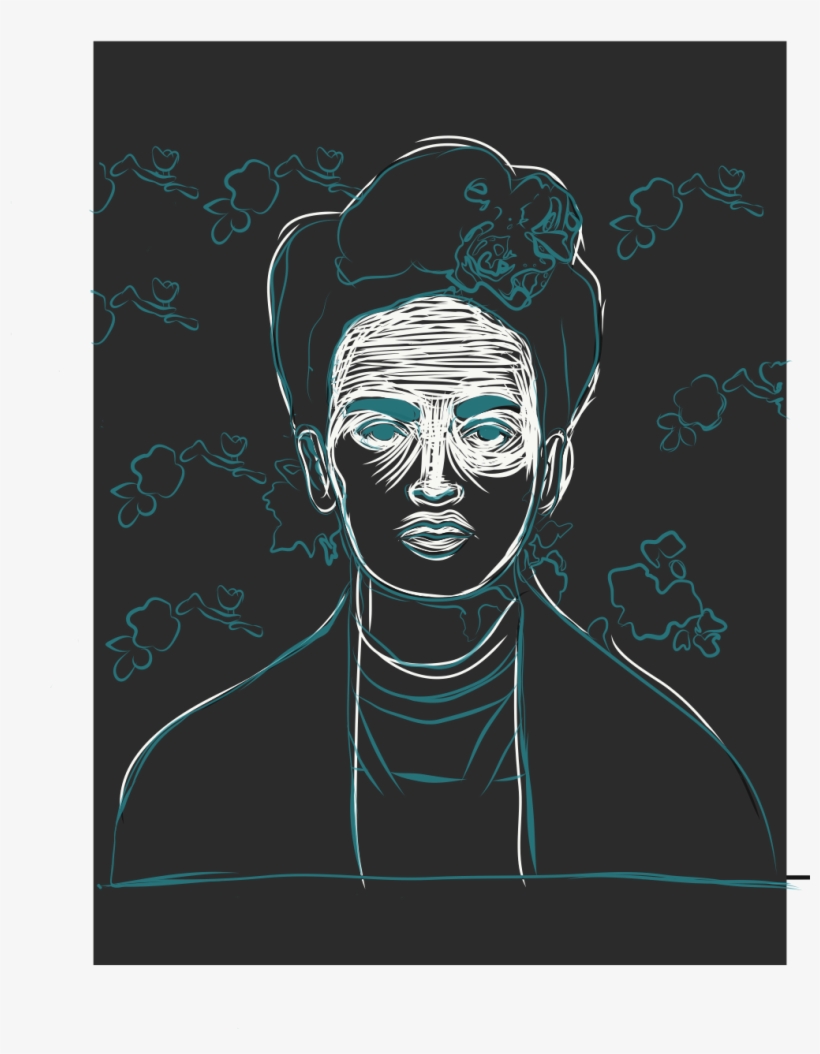 I Added A New Layer With Charcoal Gray And Started - Visual Arts, transparent png download