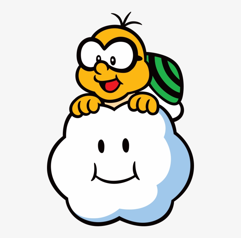 Lakitu - Cartoon, transparent png download