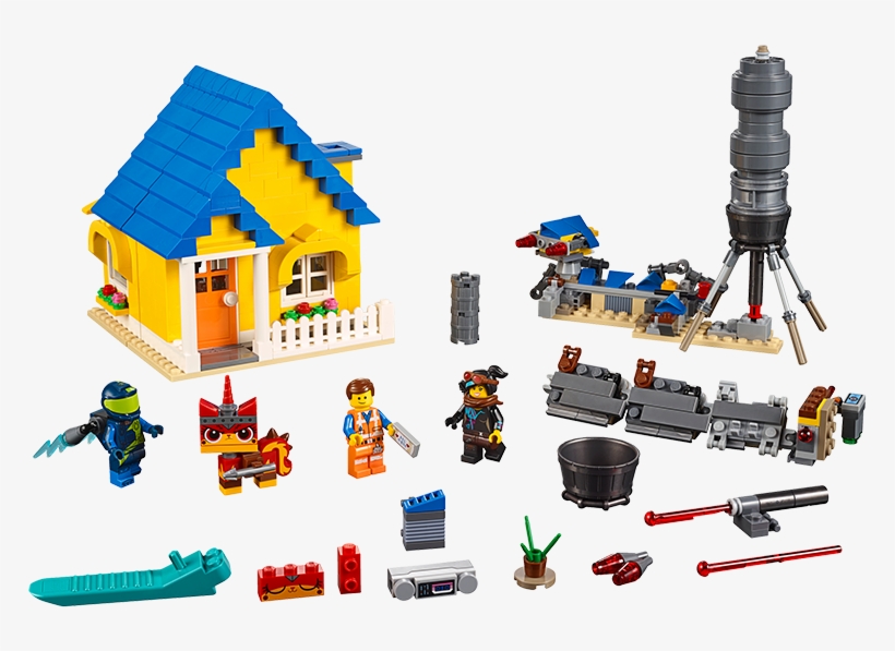 Lego 70831 The Lego Movie 2 Emmet's Dream House/rescue - Lego Movie 2 Sets Release Date, transparent png download