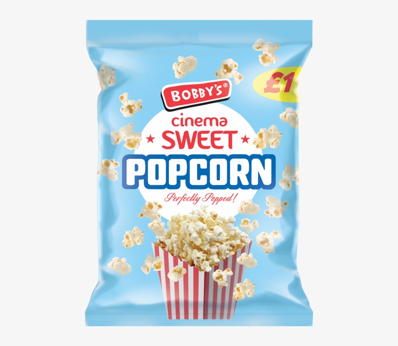 Cinema Sweet Popcorn - Bobbys Popcorn, transparent png download