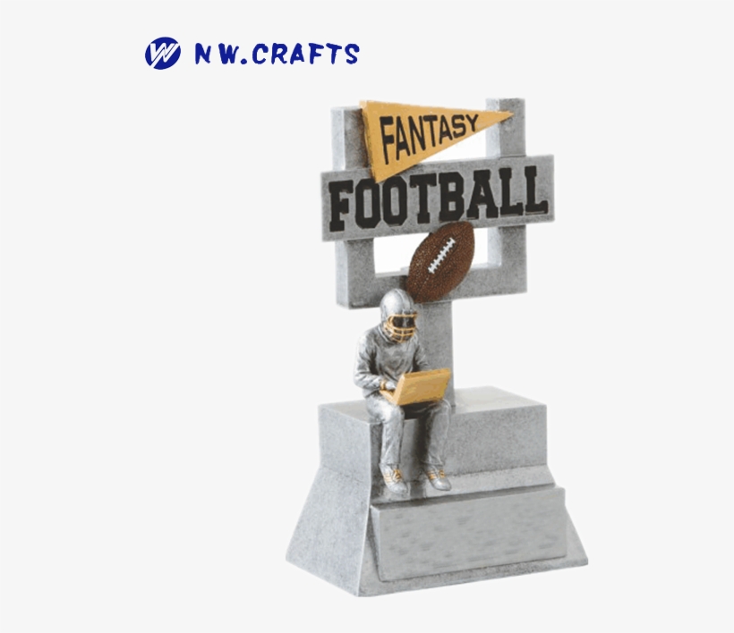 2017 Hot Sale Funny Rugby Sports Trophy Resin American - Fantasy Football Trophy, transparent png download