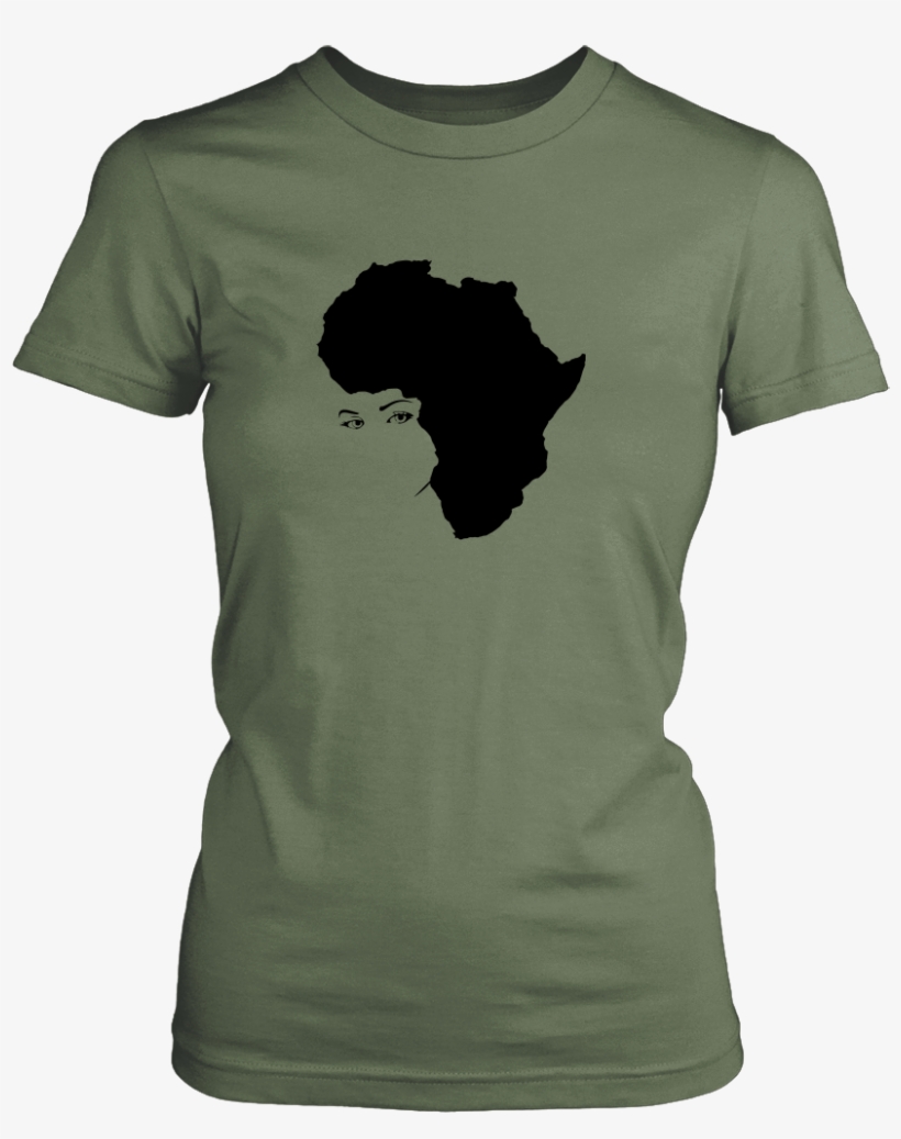 Mother Africa Women's T-shirt - T-shirt, transparent png download
