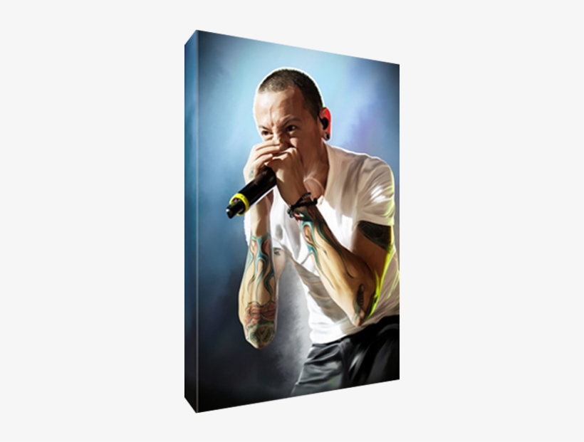 Details About Linkin Park Chester Bennington Poster - Singing, transparent png download