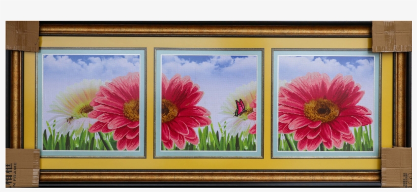 Red Flowers Wall Hanging Csi2004 - Picture Frame, transparent png download