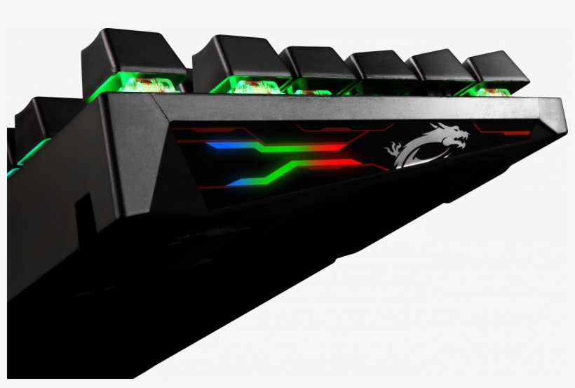 Msi Vigor Gk80 Cherry Red - Msi Vigor Gk80 & Gk70 Gaming Keyboards, transparent png download