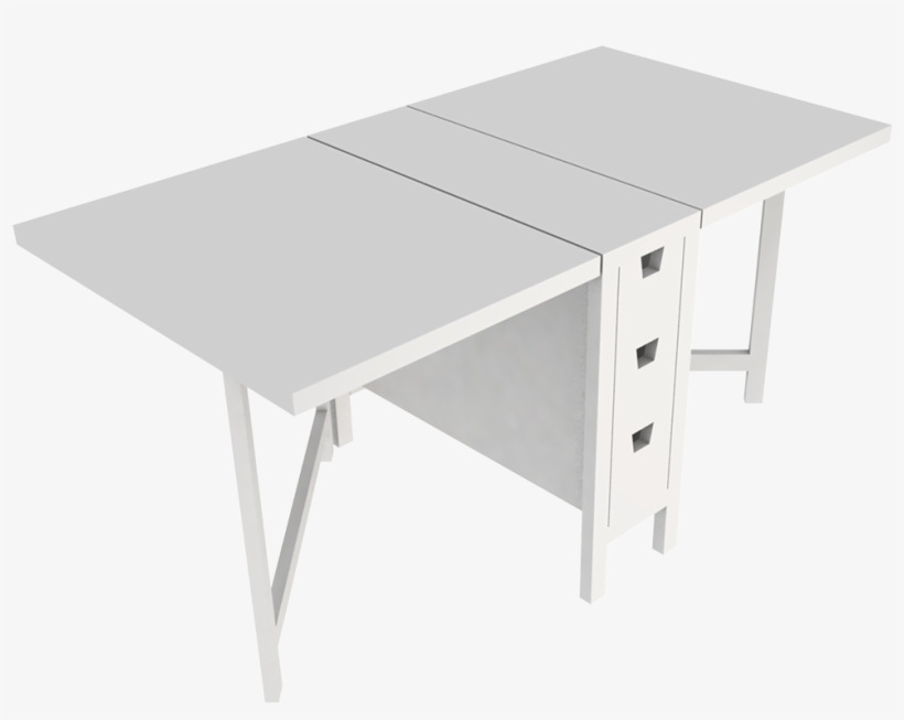 Norden Folding Table - Folding Table Cad, transparent png download