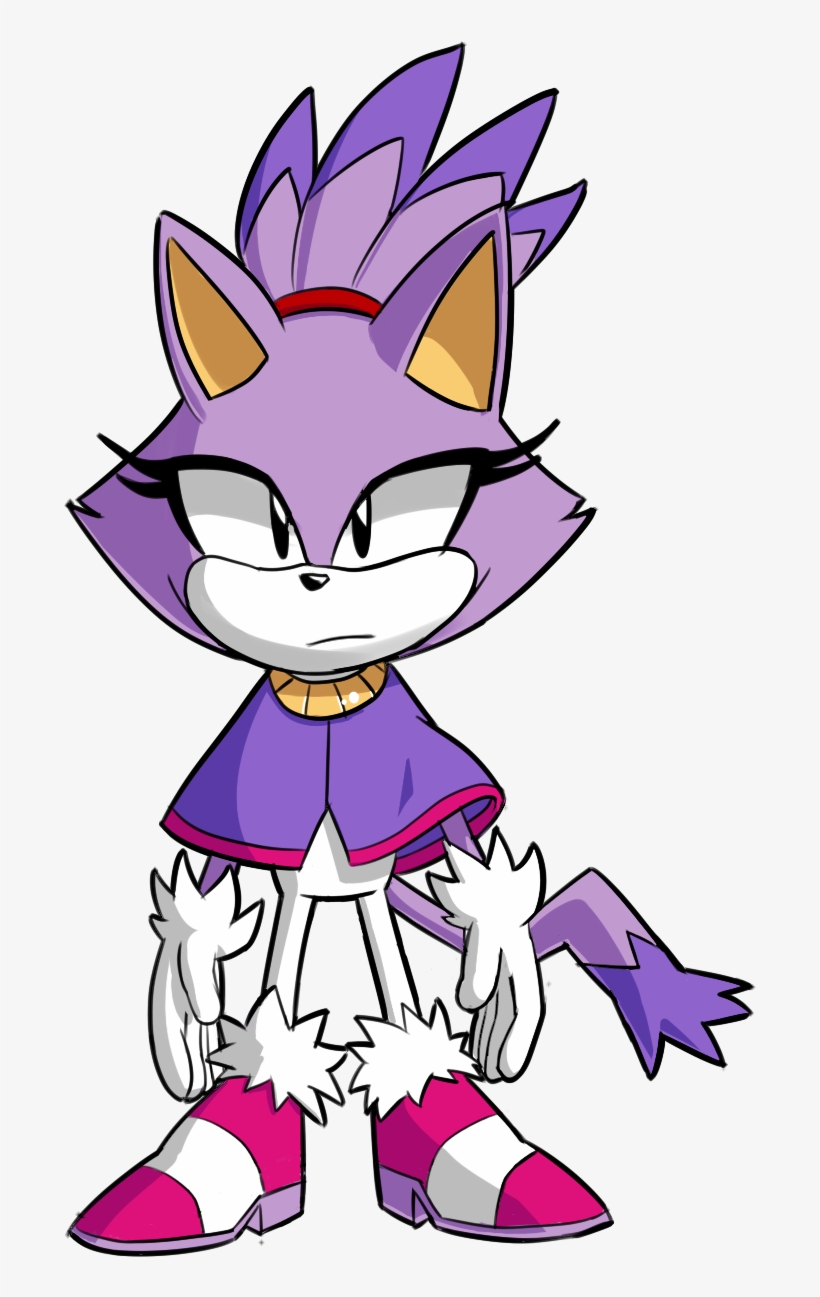 My Idea Of What Classic Blaze The Cat Might Look Like - Blaze The Cat Fanart, transparent png download