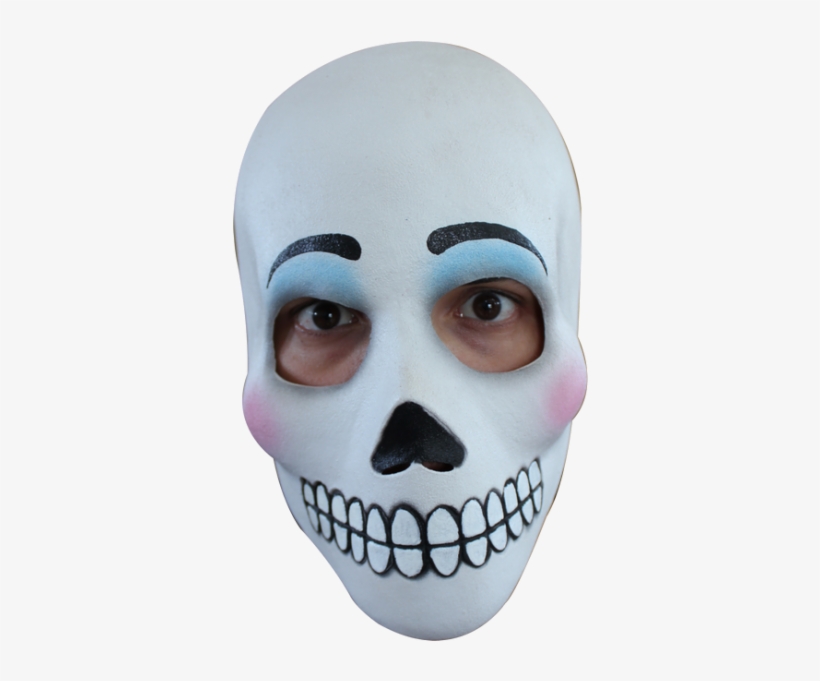 /day Of The Dead Catrina Mask/ - Mascara De Catrines, transparent png download