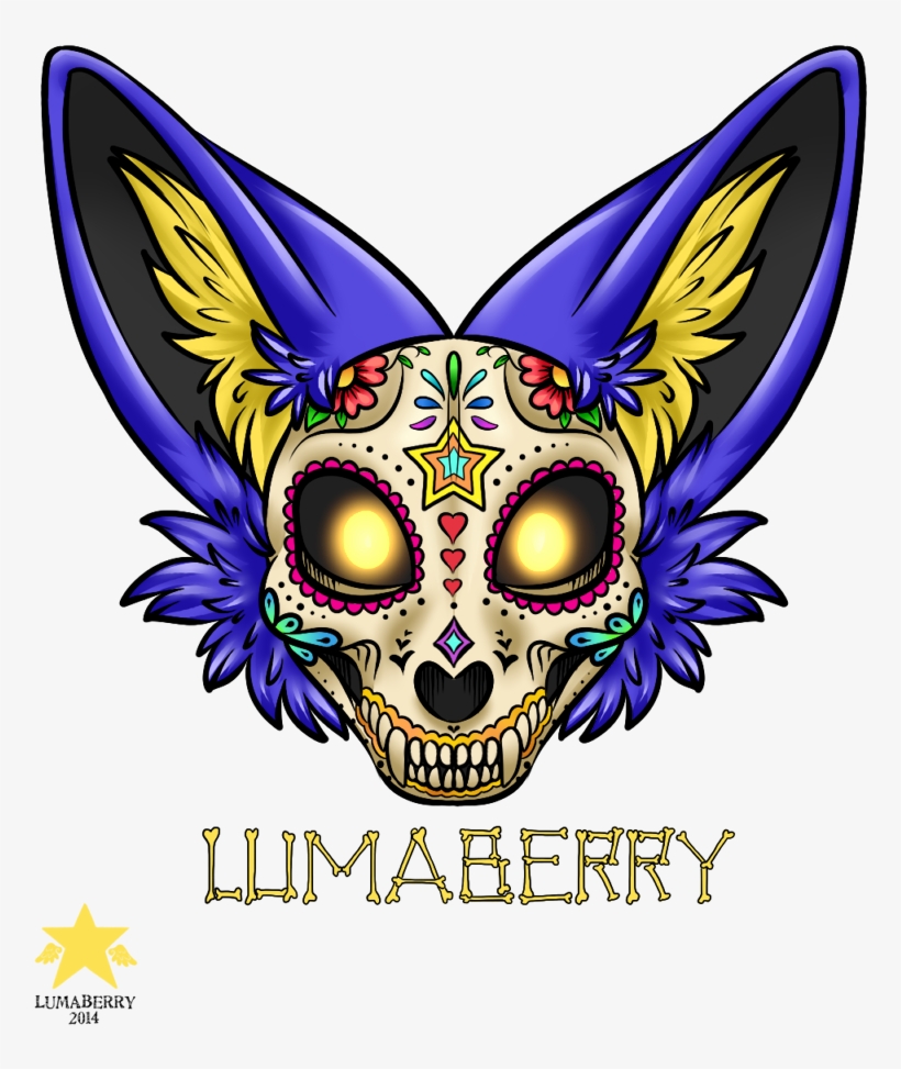 Day Of The Dead Lumaberry Badge - Illustration, transparent png download