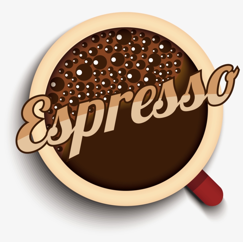 Coffee Cup Espresso Cafe Coffee Bean - Chocolate, transparent png download