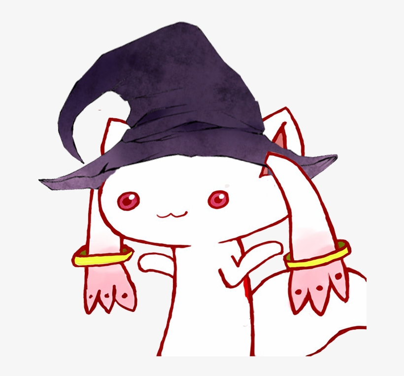 Sticker Kikoojap Kyubey Incubator Magic - Cartoon, transparent png download