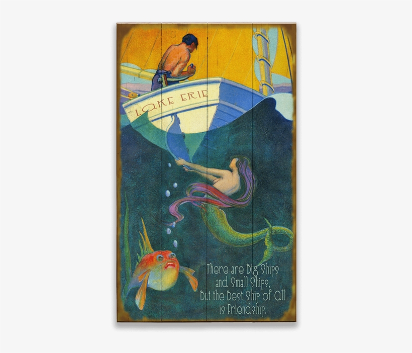 Vintage Vogue Magazine Cover Mermaid, transparent png download