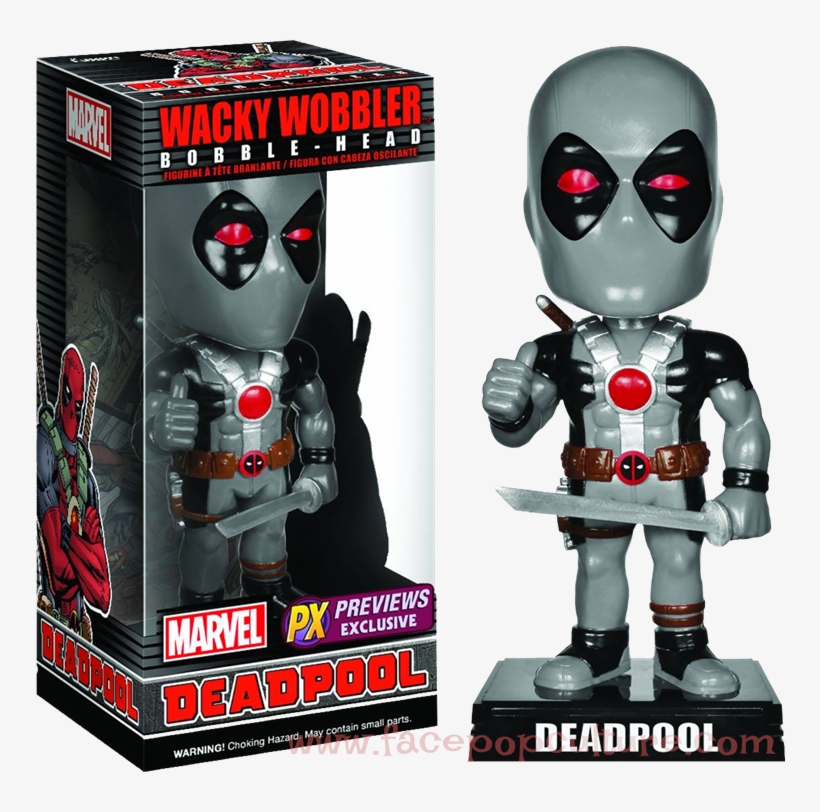 Details About Funko Marvel Deadpool X-force Wacky Wobbler - Wacky Wobbler, transparent png download