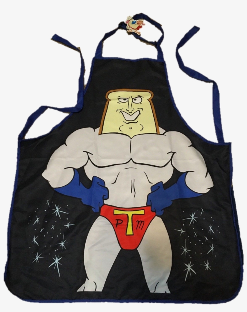Nick Box Exclusive Powdered Toast Man Apron Ren & Stimpy Underpants