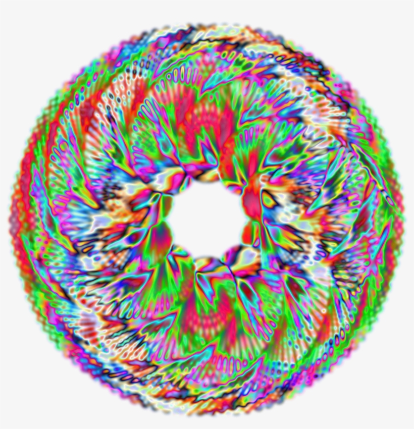 This Free Icons Png Design Of Colorful Spirograph Variation, transparent png download