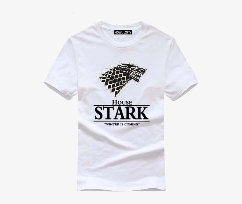 Game Of Thrones Stark T Shirt - Russell Westbrook T Shirts, transparent png download