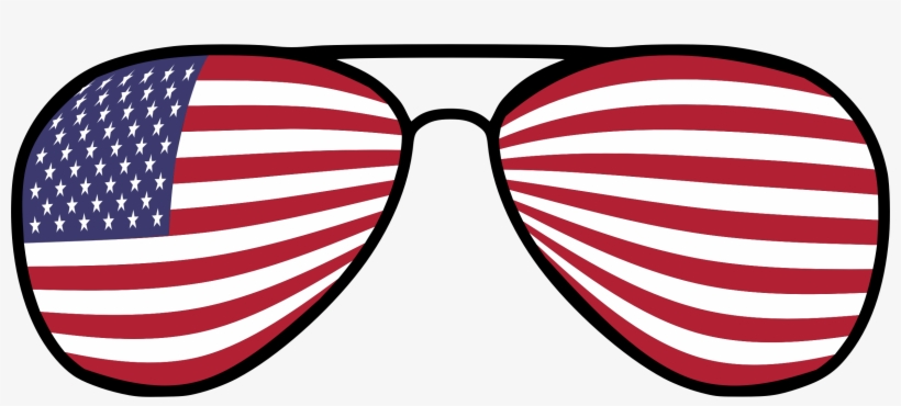 1863 X 750 1 - Clip Art American Flag Sunglasses, transparent png download