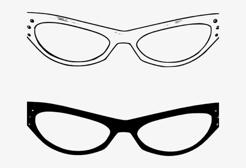 Hipster Clipart Sunglasses Vector - Glasses Clipart, transparent png download