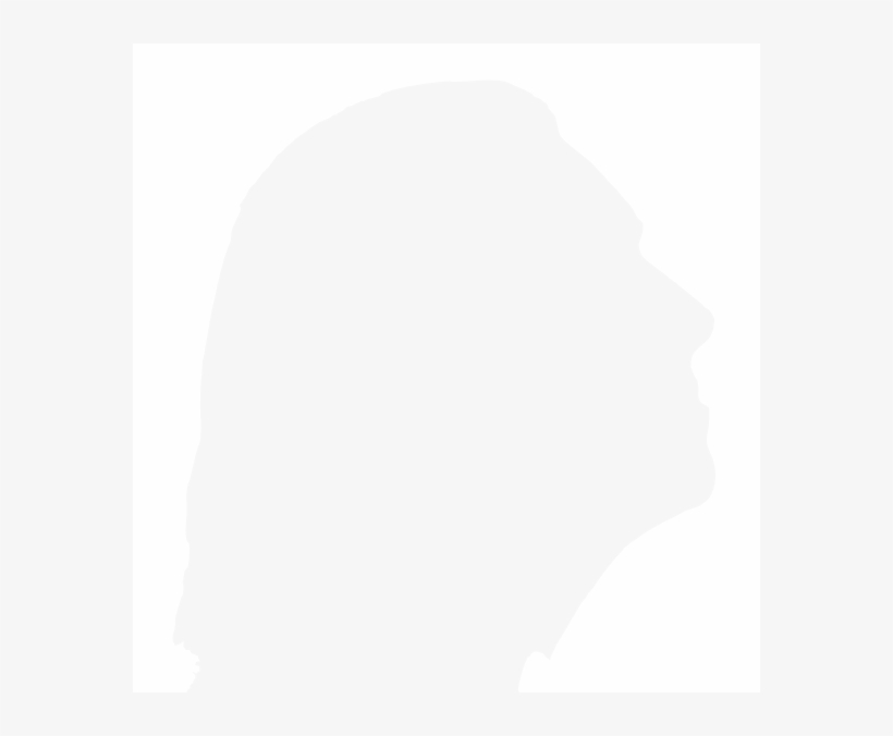 Silhouette Of Old Man's Side Face, transparent png download