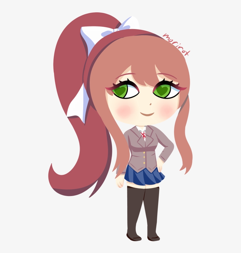 Pin By Despair Queen On Doki Doki Literature Club - Cartoon, transparent png download