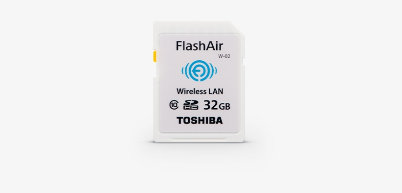 Toshiba Archive Datasheet Wireless Sd Card Flashair - Memory Card, transparent png download