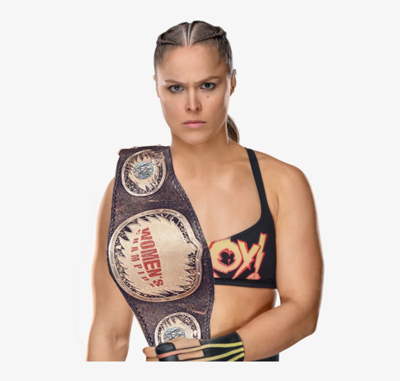 Picture - Wwe Ronda Rousey Raw Women's Champion, transparent png download