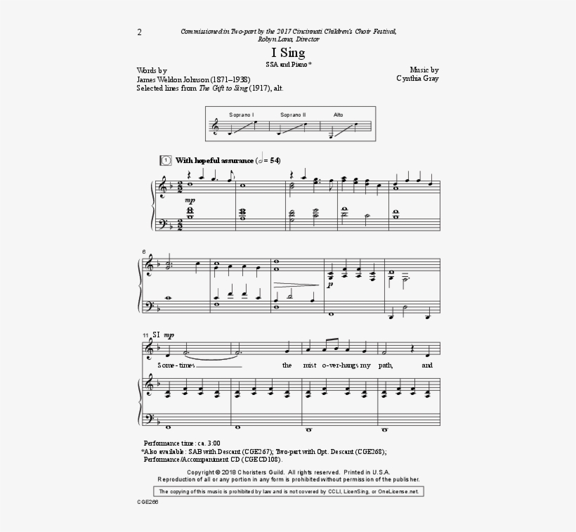 I Sing - My Lord Is My Shepherd Lani Smith, transparent png download