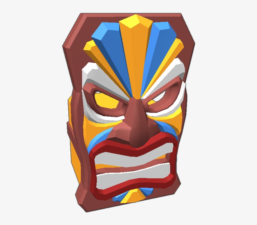 The Tiki Mask Alone Costs Already 330 Coins - Mask, transparent png download