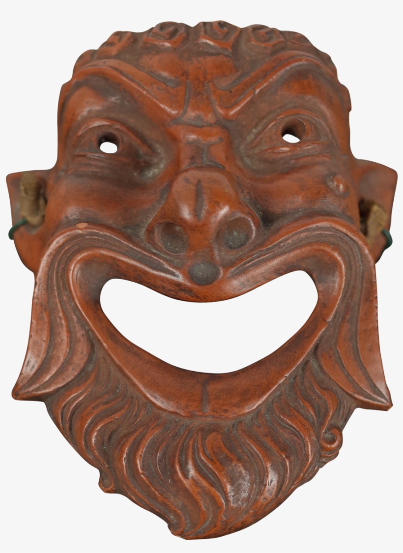 Small Grand Tour Terracotta Mask - Mask, transparent png download