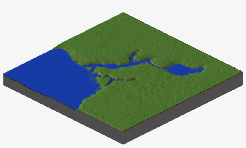 Minecraft Map I Made For A Creative City Build Using - Map PNG Image ...