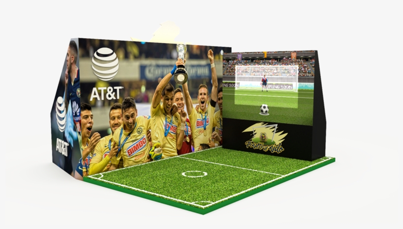 Club América At&t - Kick Up A Soccer Ball, transparent png download