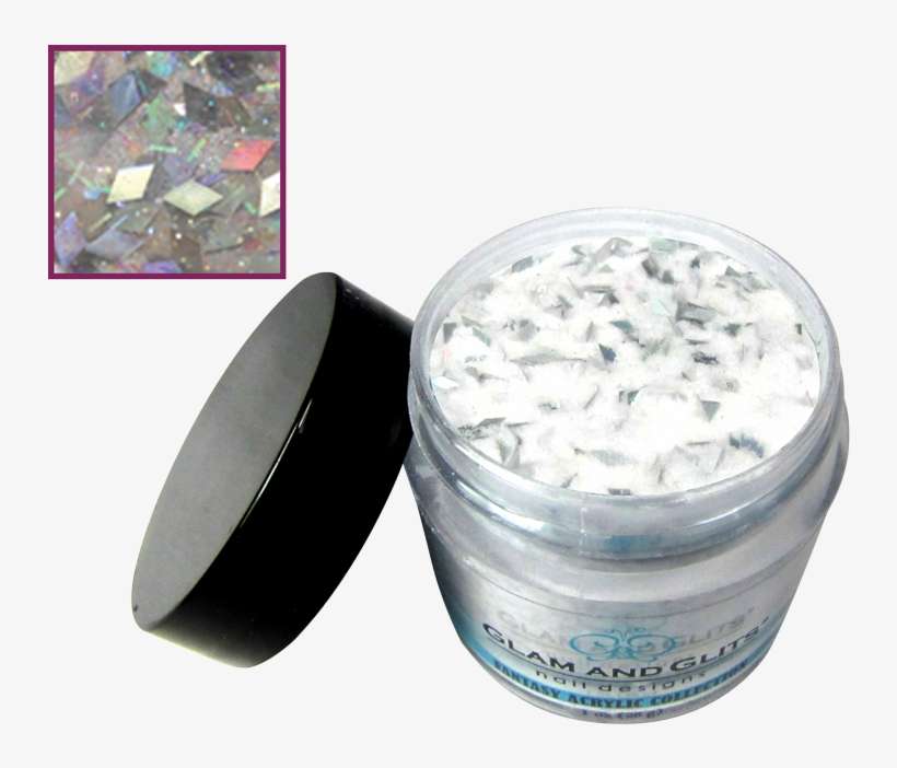 Silver Glitters Diamond - Nail Art, transparent png download