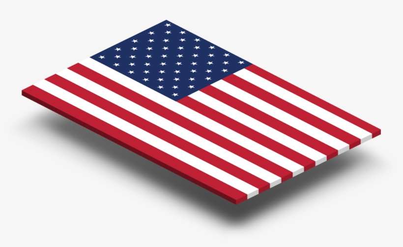 Usa Flag In Rich Quality Definition - Flag Of The United States, transparent png download