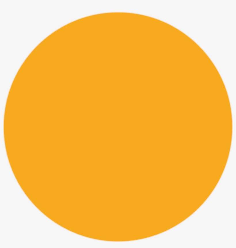 Yellow Dot Png - Transparent Circle Orange Png, transparent png download