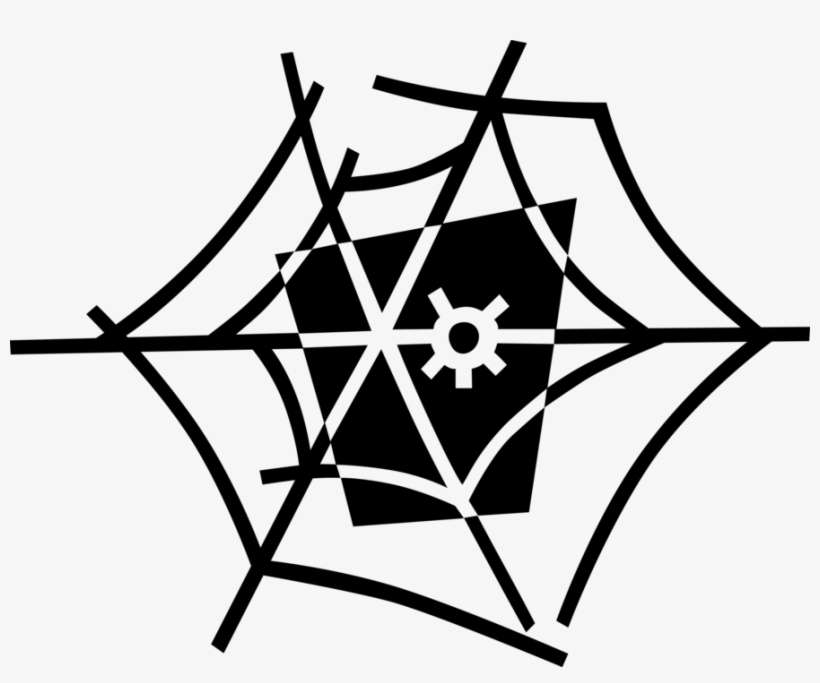 Vector Illustration Of Arachnid Spider Insect Bug In - Circle, transparent png download