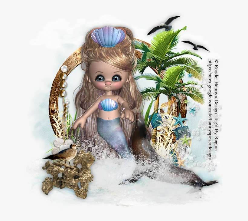 ♥my Little Mermaid ♥ - Barbie, transparent png download