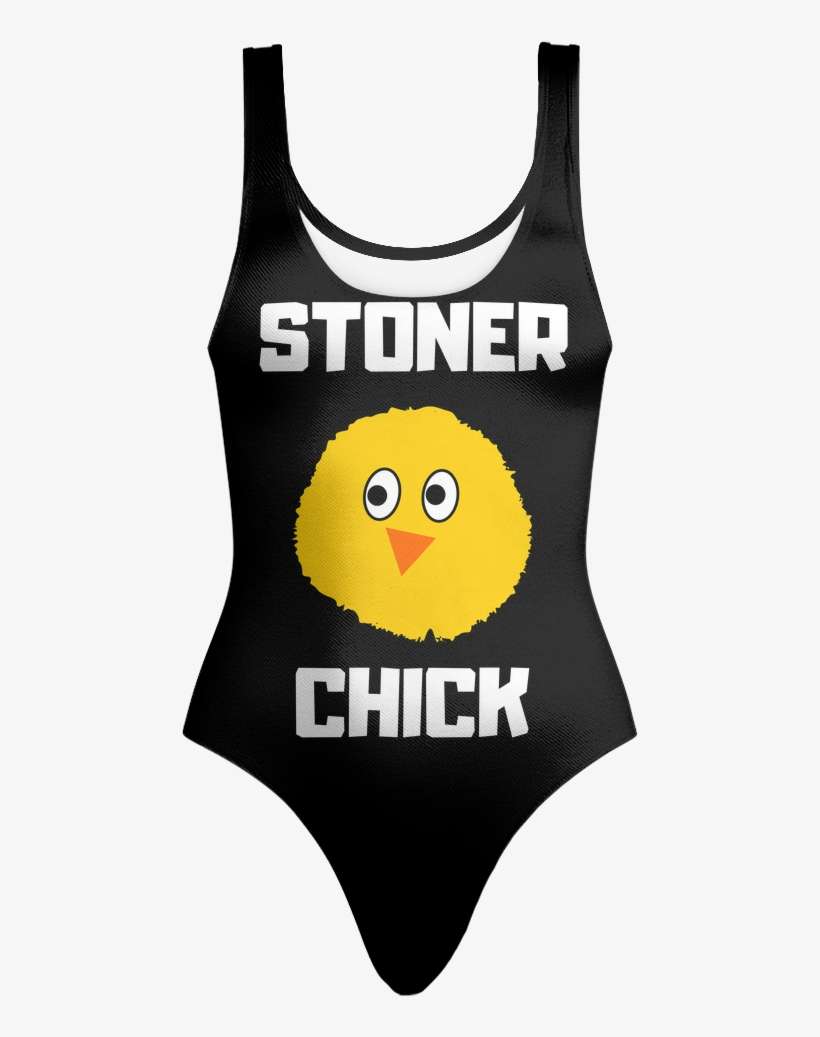 "retro Wacky Stoner Chick" Swimsuit - Active Tank, transparent png download
